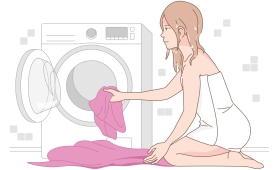 Ежедневно стирайте одежду